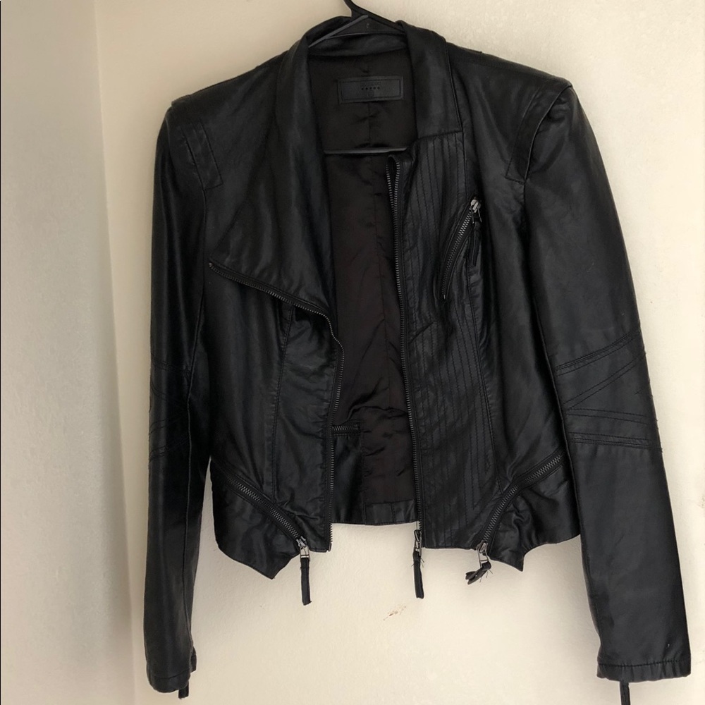 Blanknyc faux leather jacket